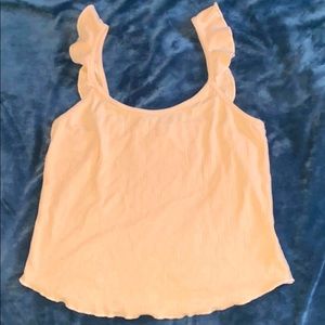 Warm orange tank top